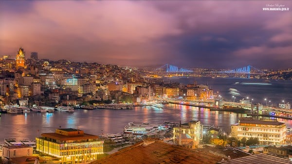 İstanbul ışıl ışıl