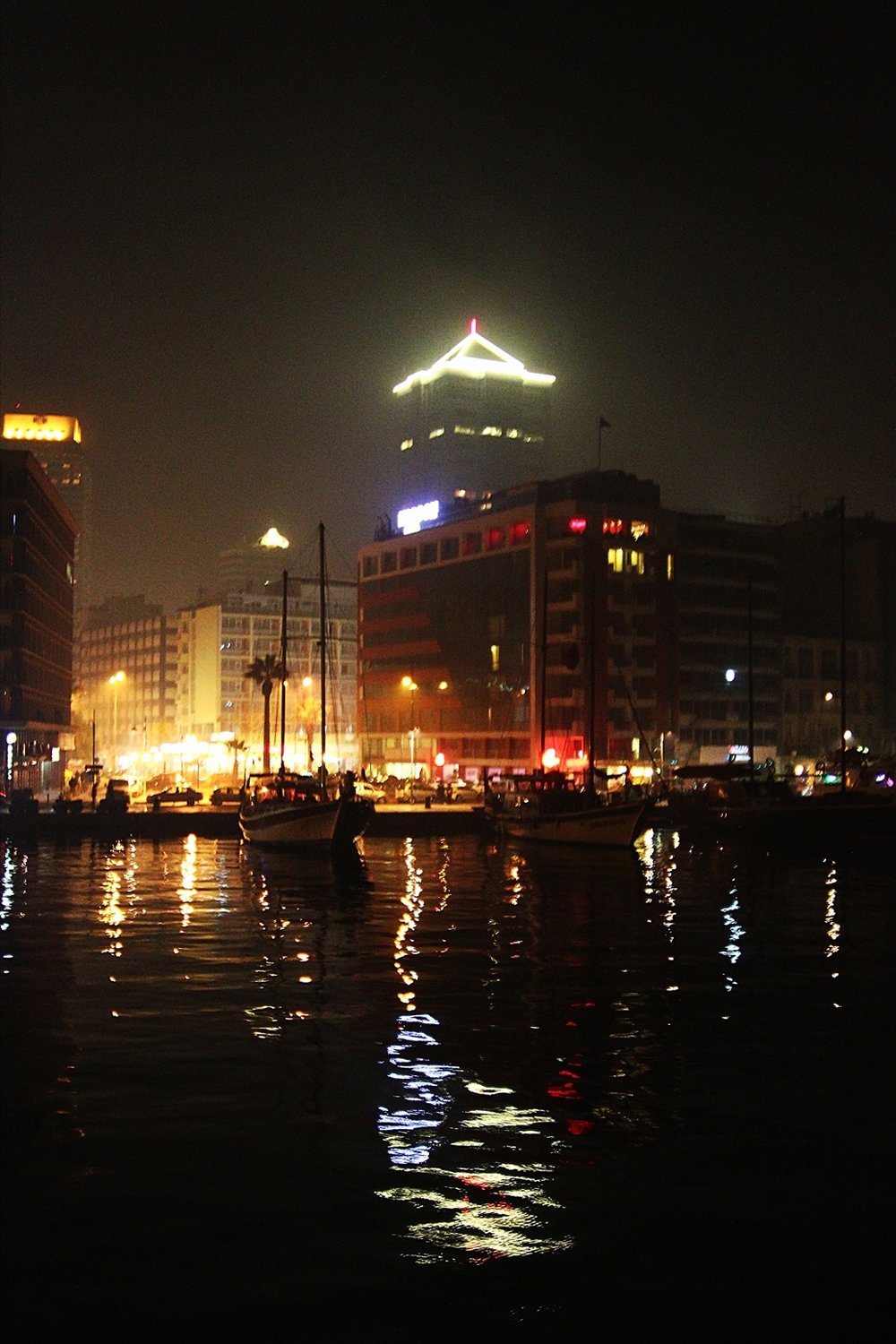 izmir gece manzarası