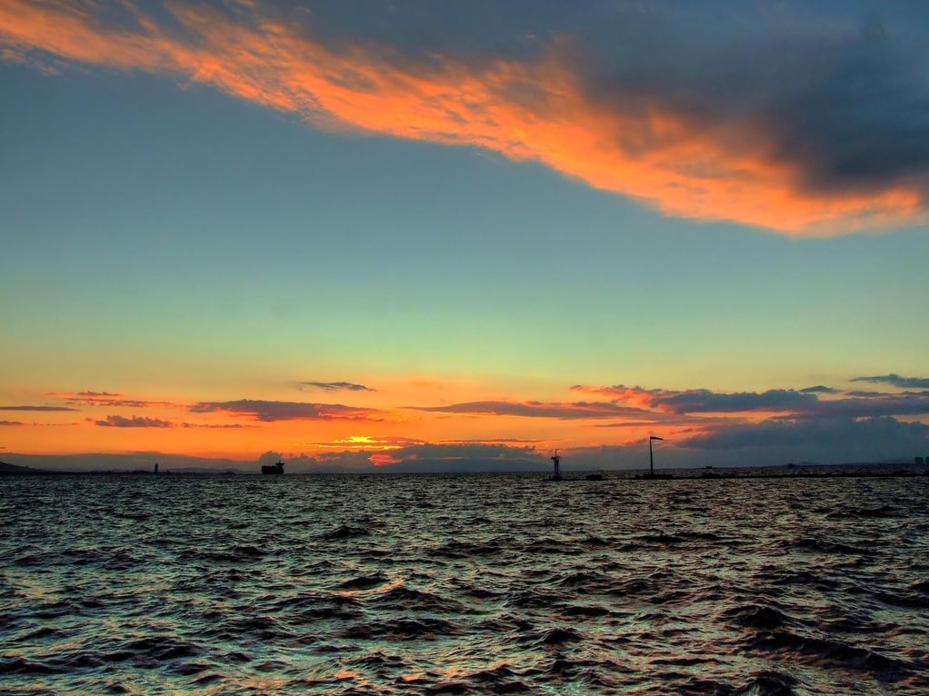 izmir körfez manzaraları