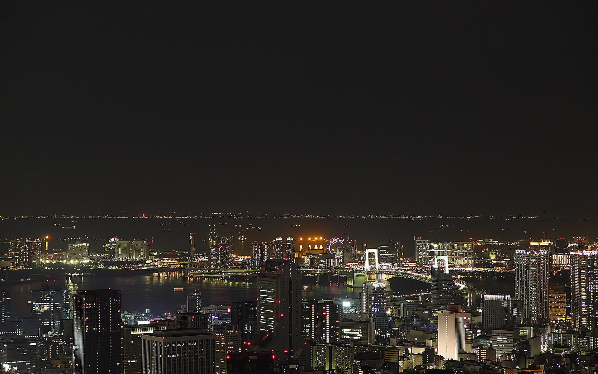 japonya gece manzarası