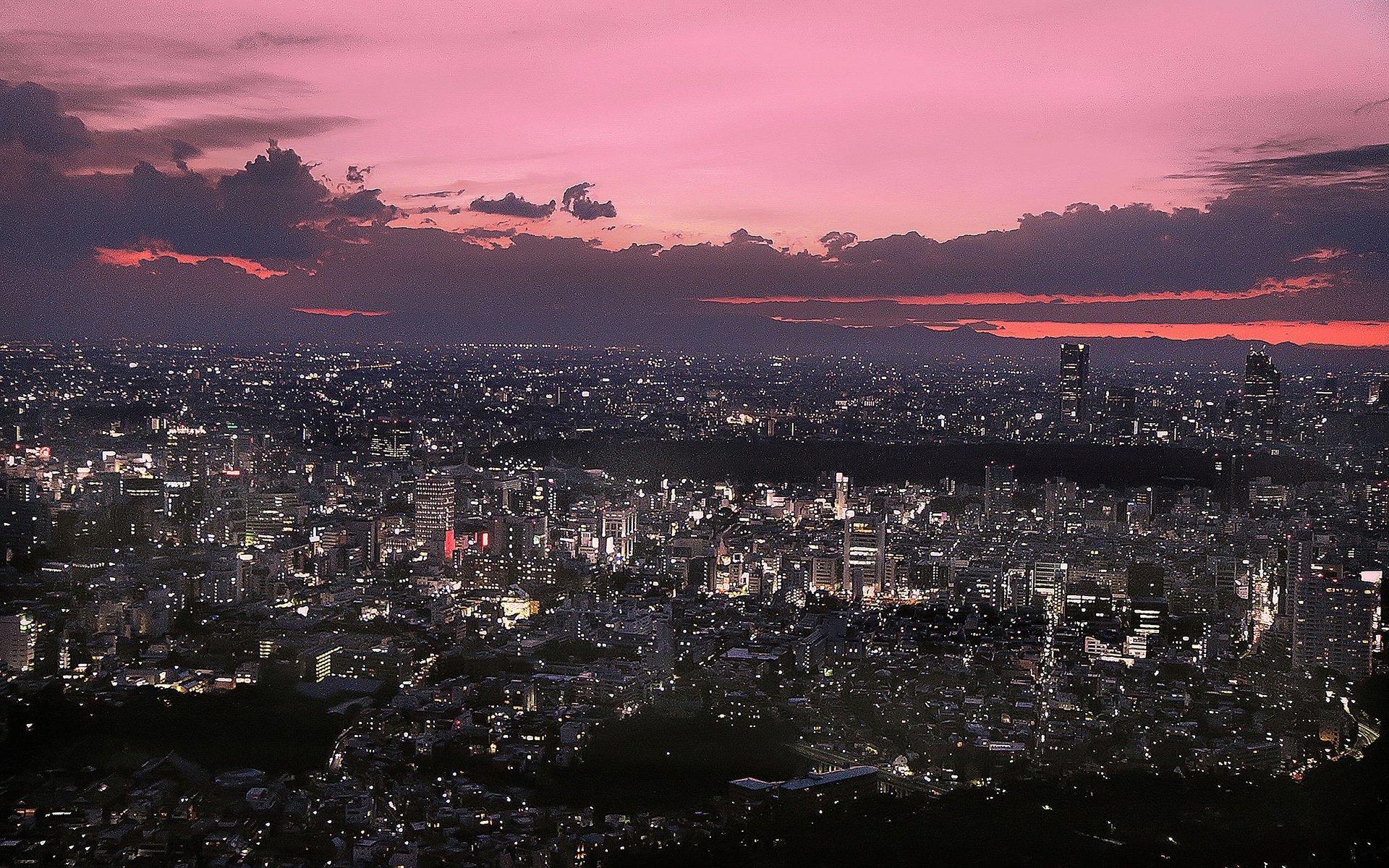 japonya kızıl gökyüzü