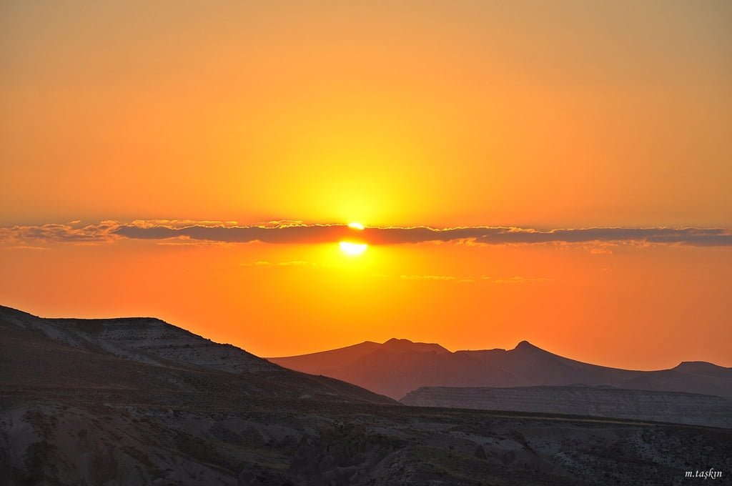 kapadokya gün batımı