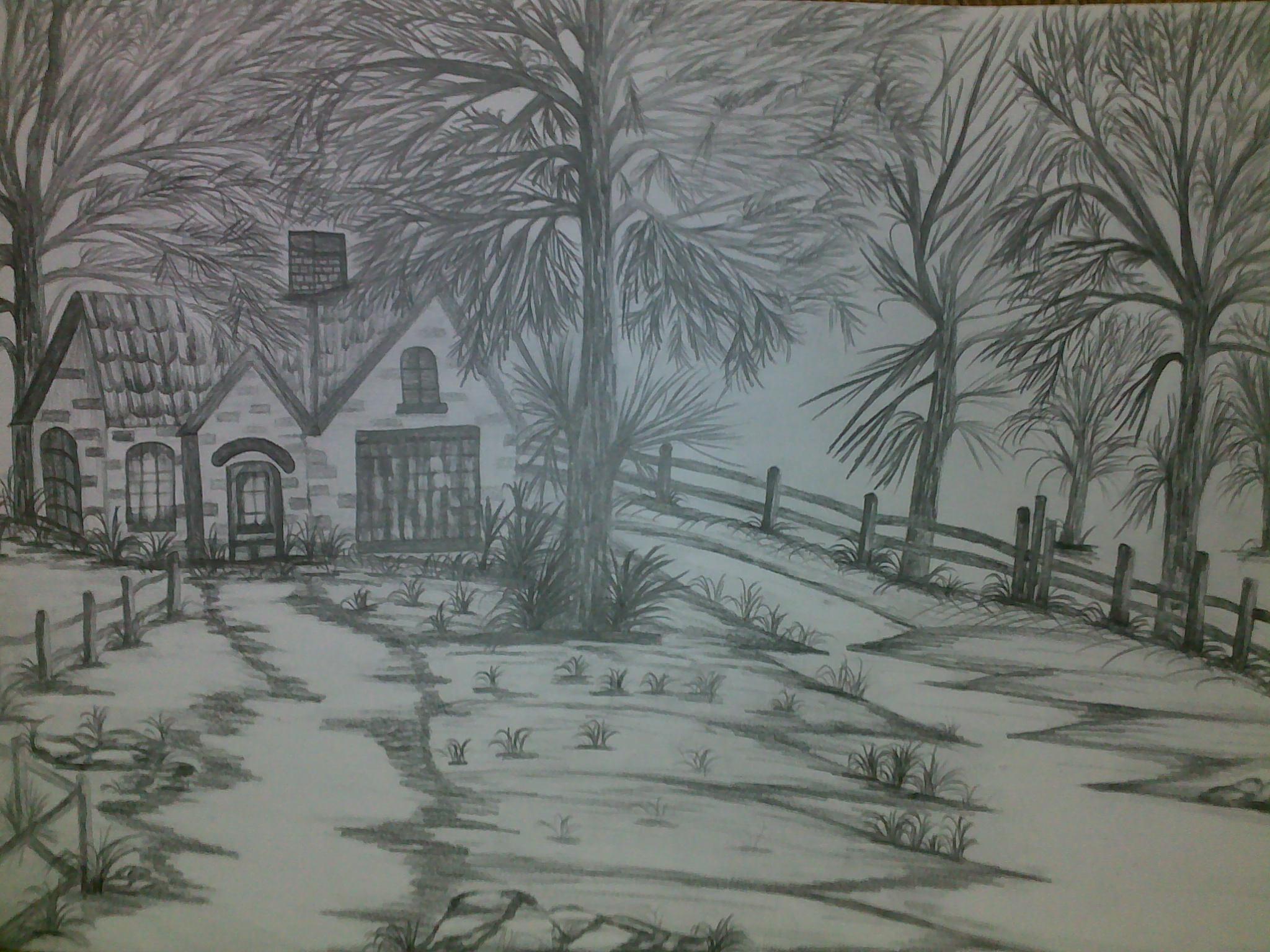 kara kalem çalışması 3