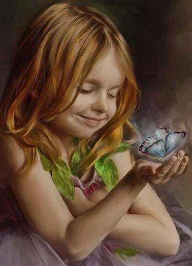 kelebek ve çocuk