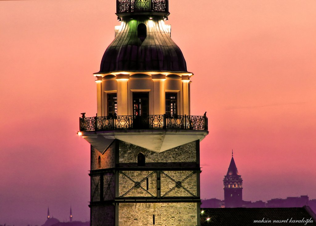 kız kulesinden galata