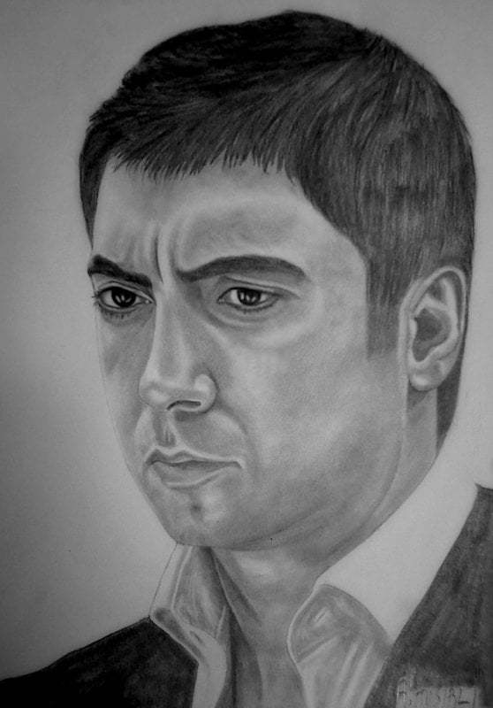 necati şaşmaz, necati şaşmaz karakalem, necati şaşmaz karakalem resmi, necati şaşmaz karakalem fotoğrafı