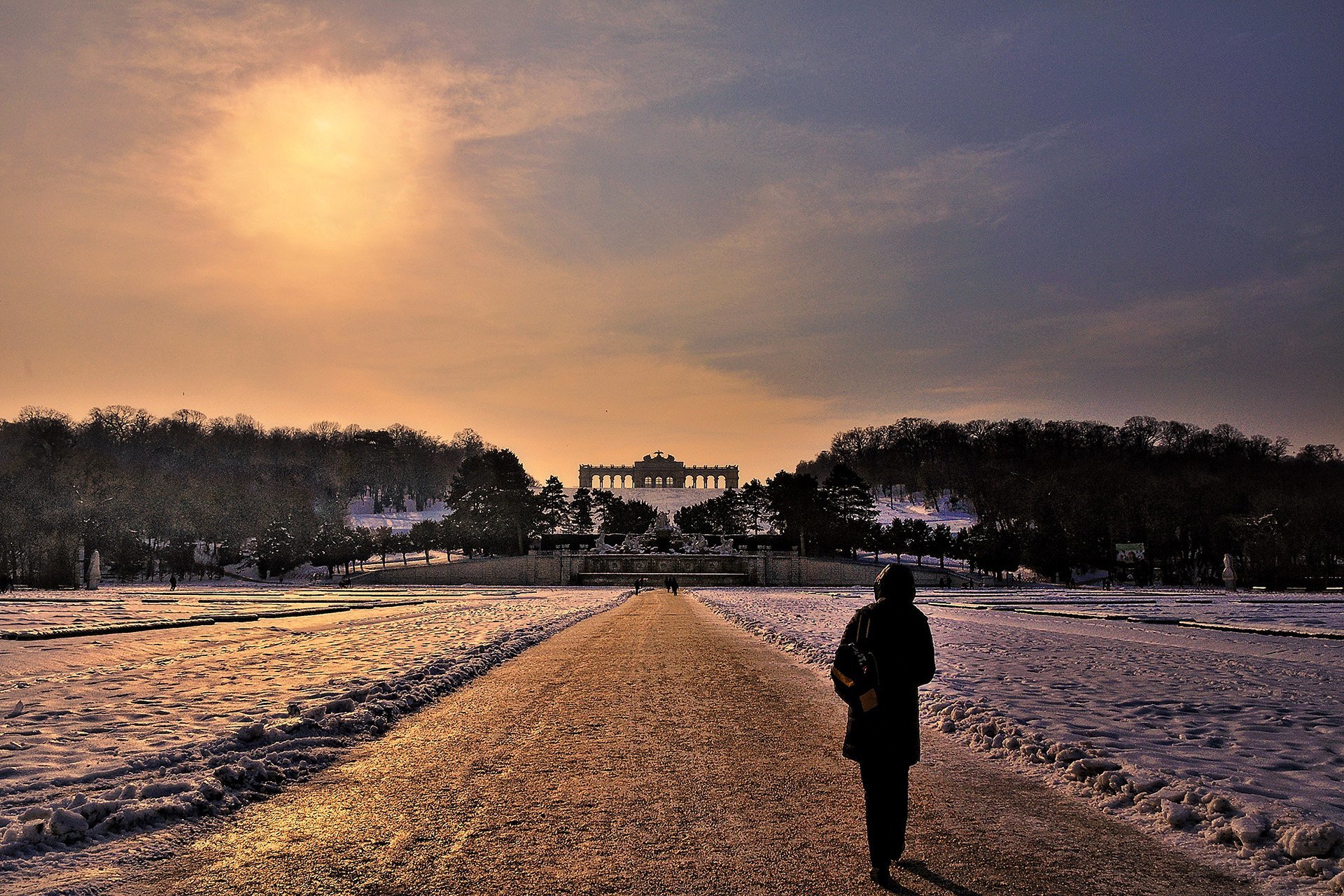 schönbrunn bahçesi