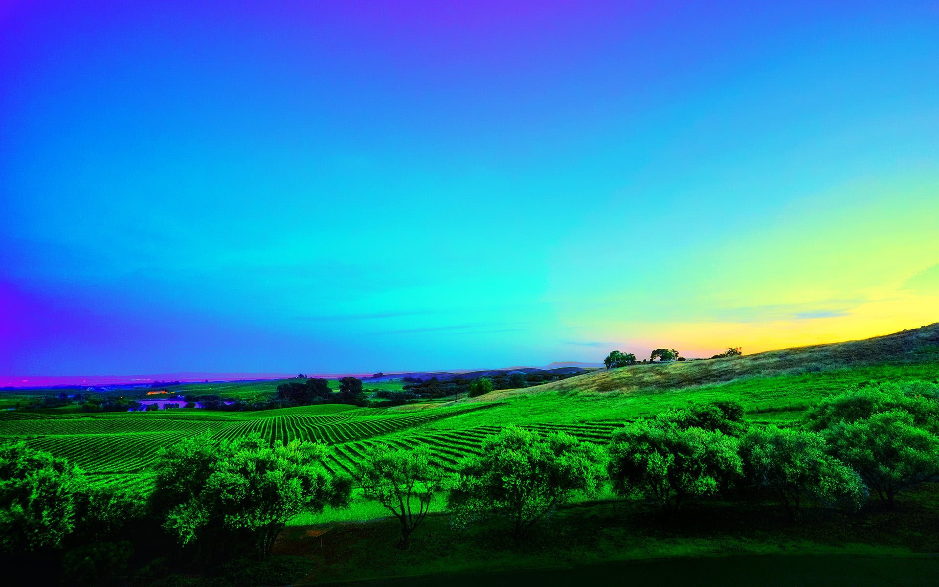 sonoma vadisi gün batımı