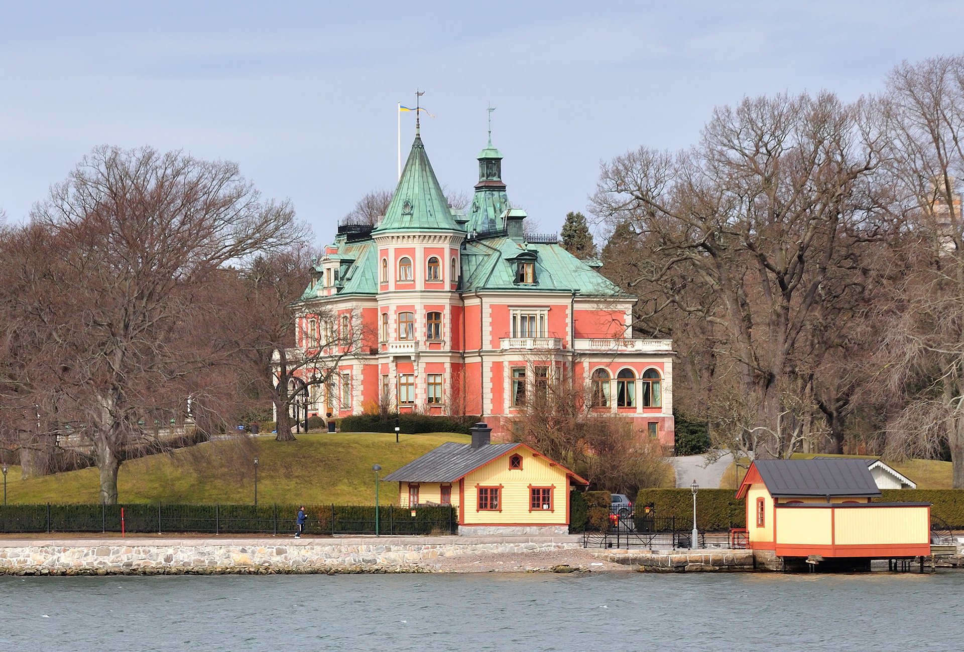 stockholm kıyı manzarası