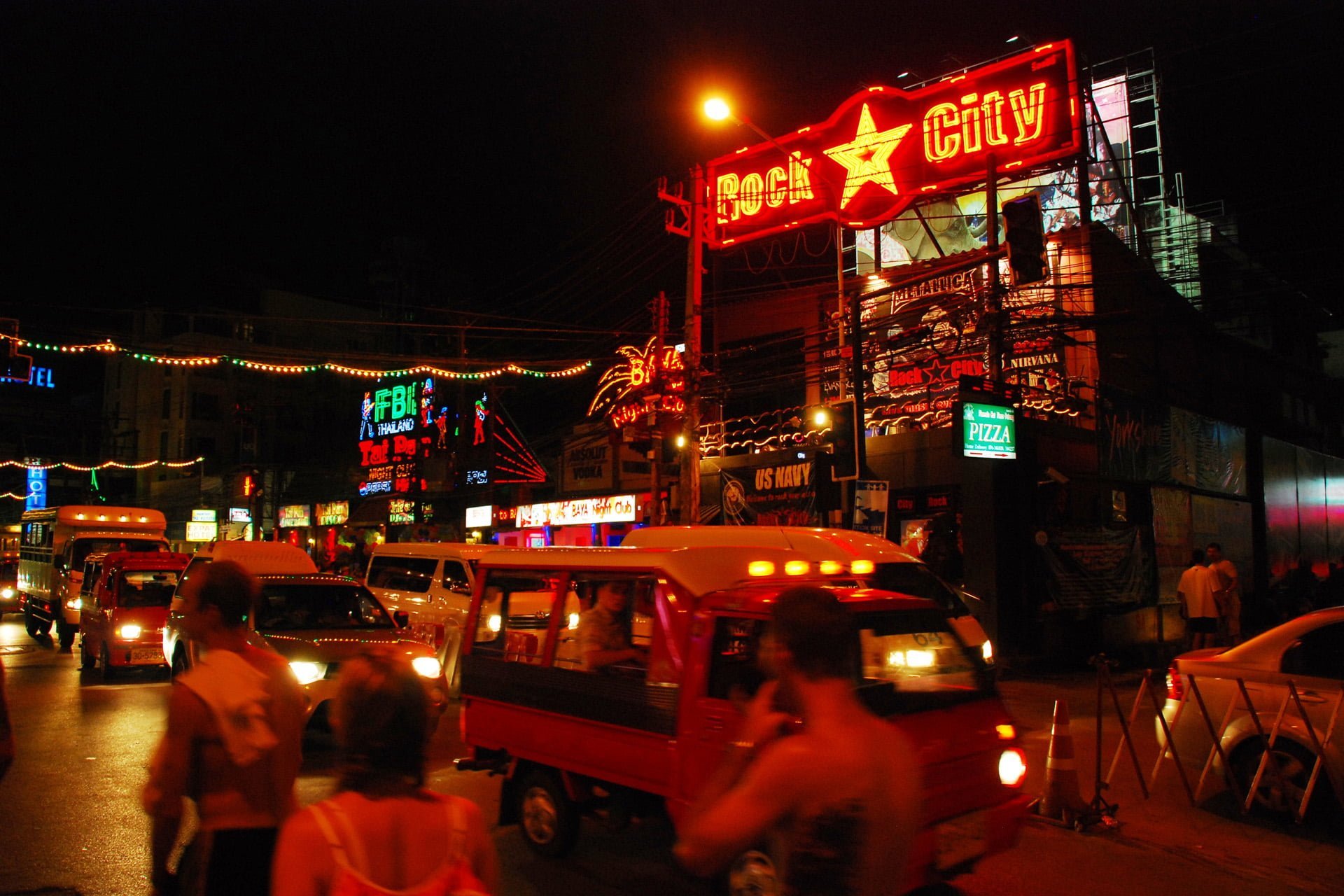 tayland gece manzarası