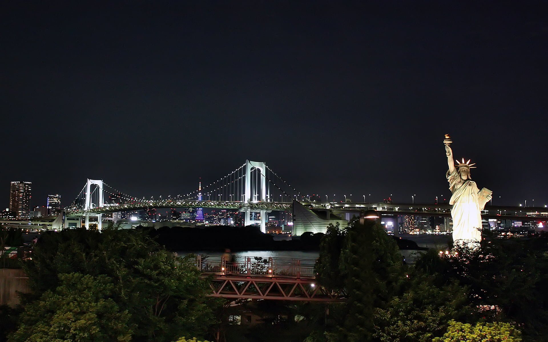 tokyo gece görüntüleri