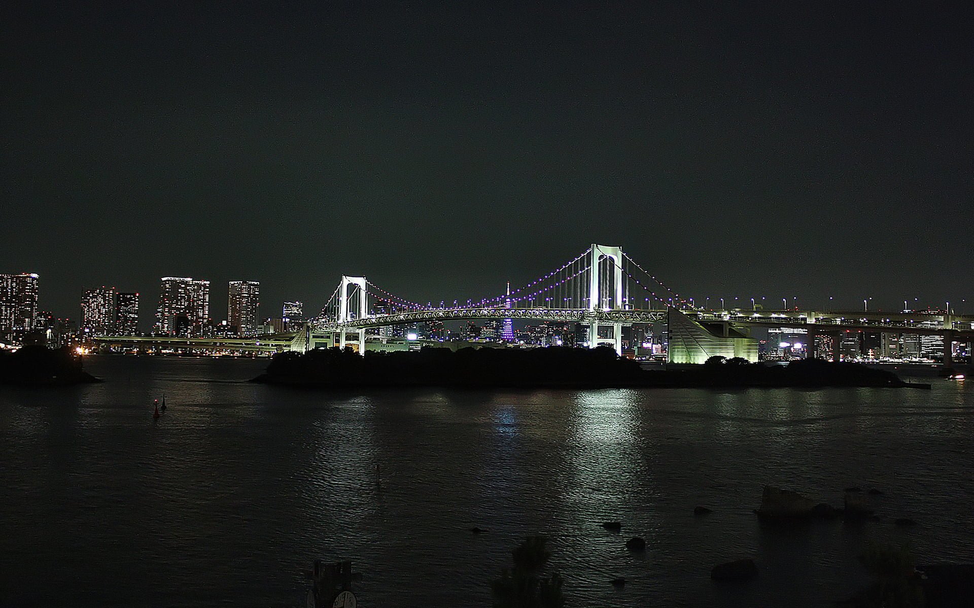 tokyo gece manzarası