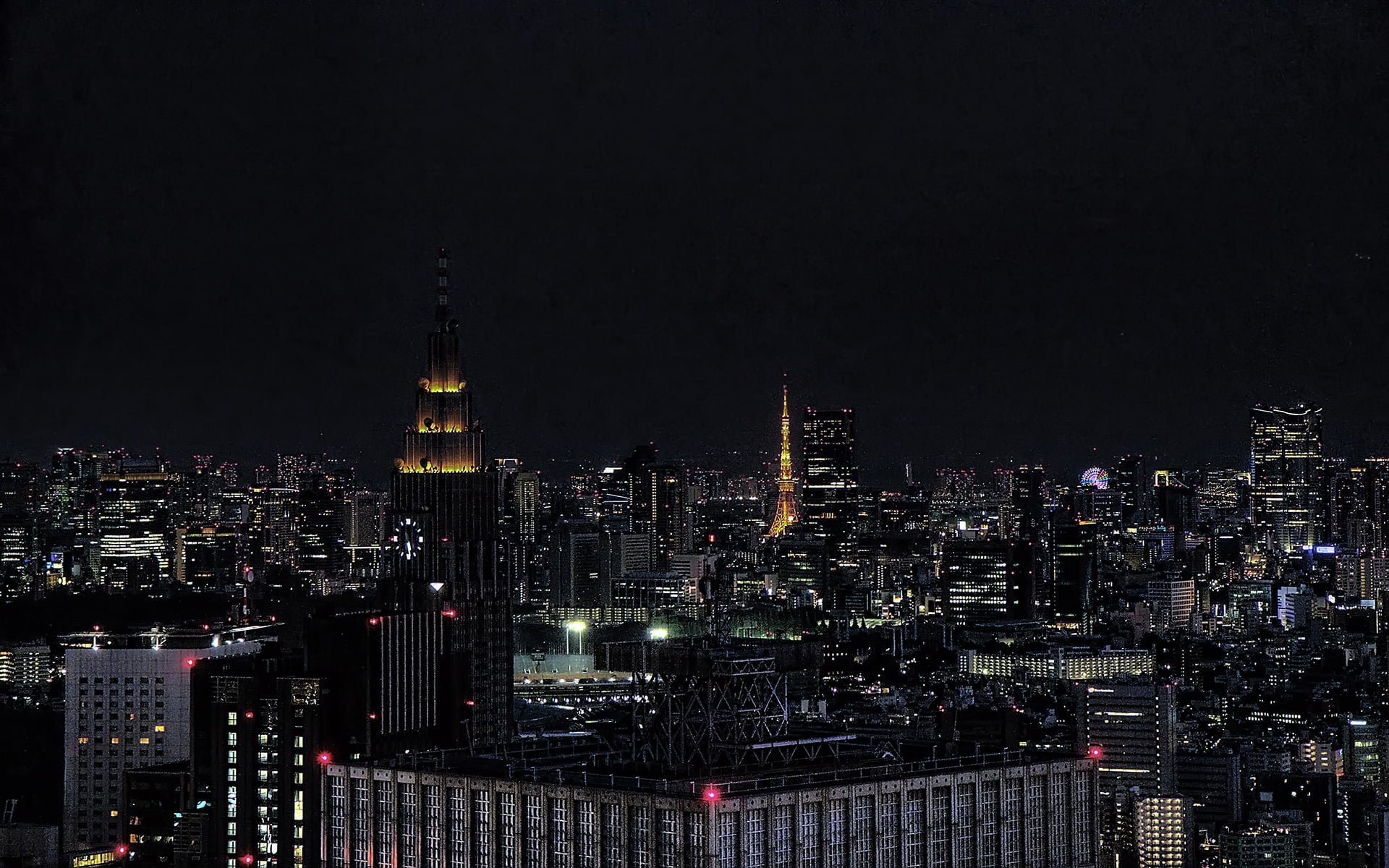 tokyo karanlık şehir