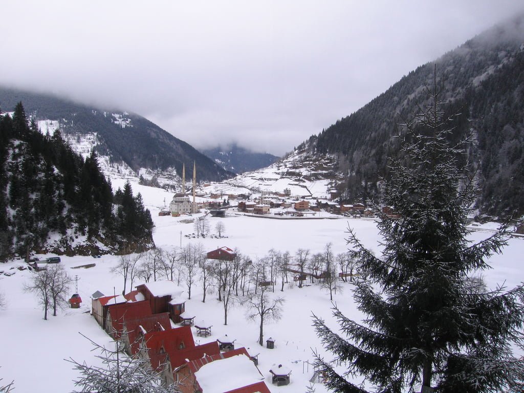 uzungöl mükemmel kış