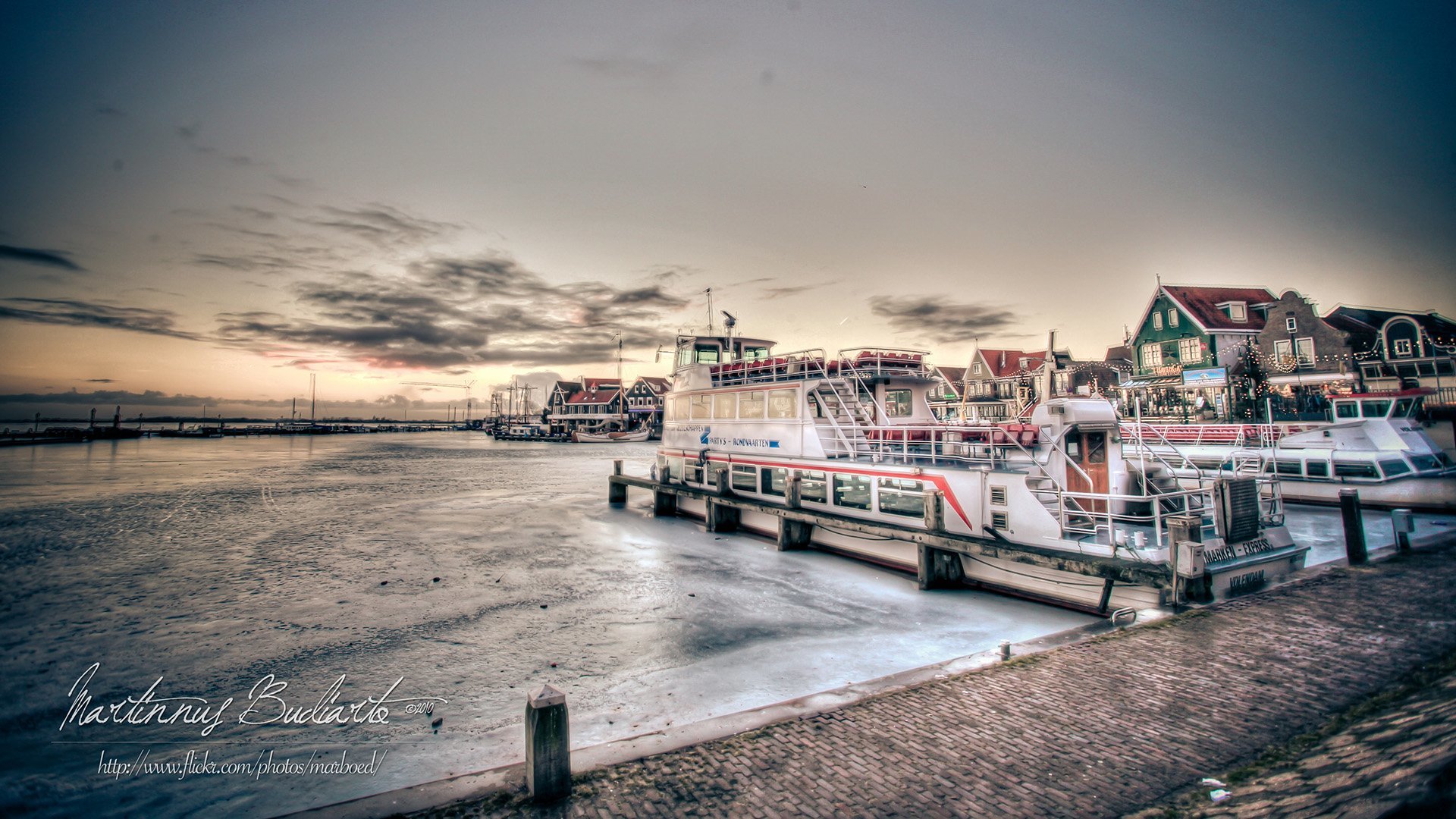 gün batımı ve tekne