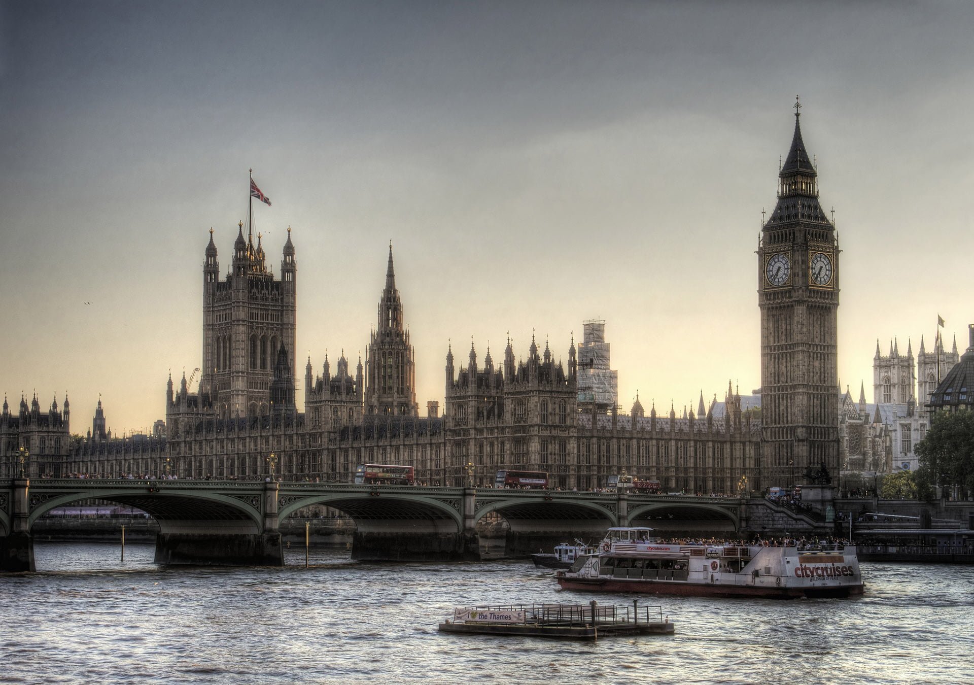 londra resimleri, köprü manzaraları