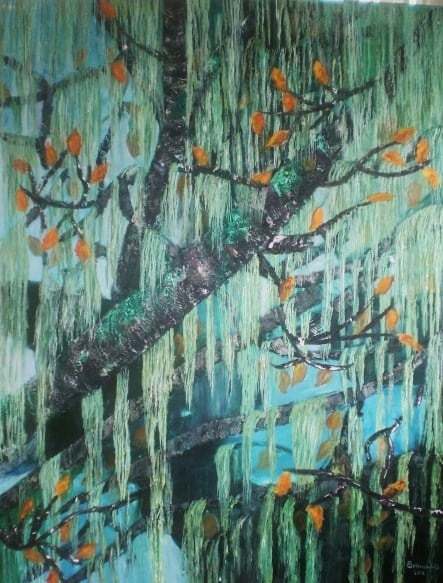 yağlıboya sonbahar