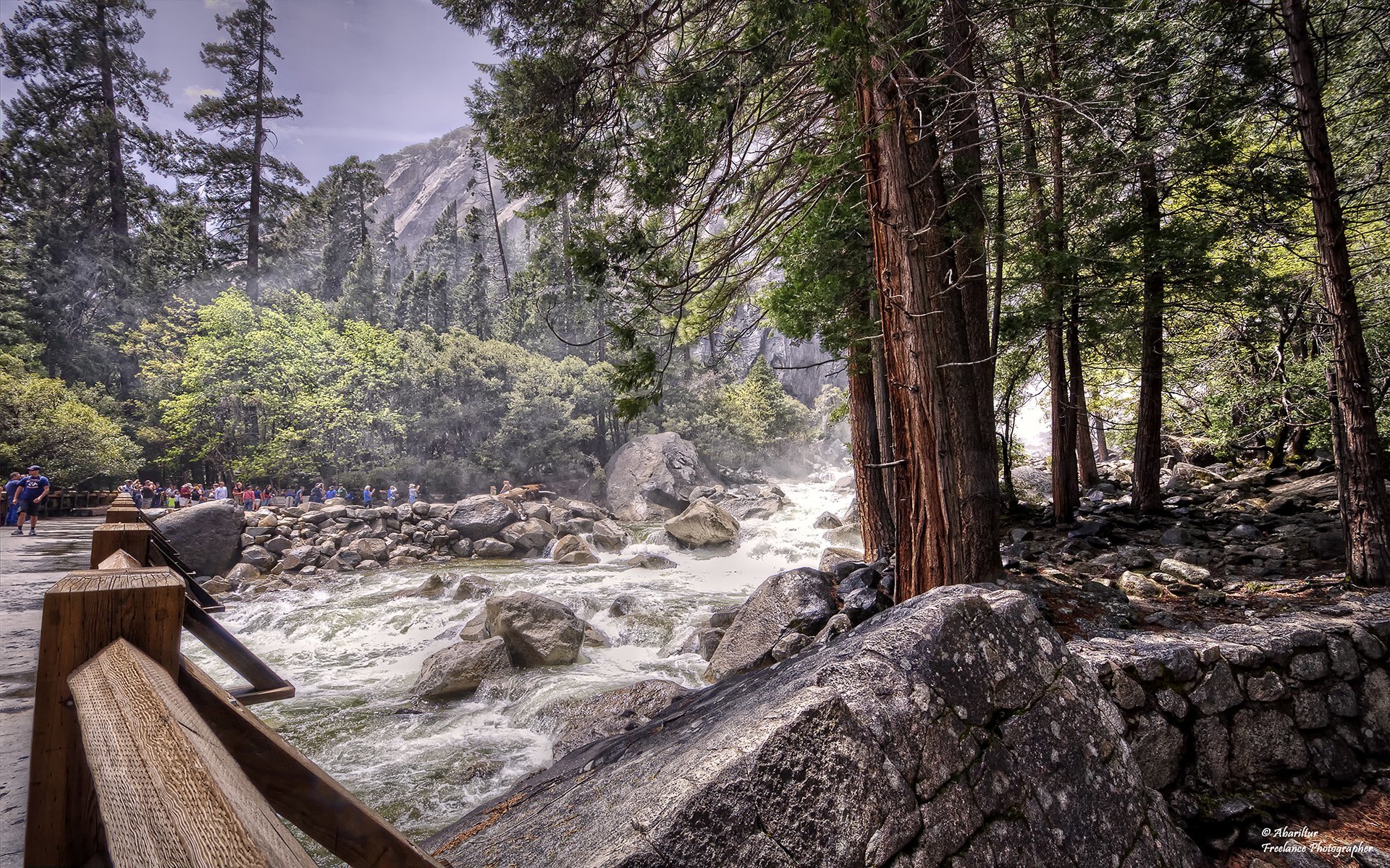 yosemite tahta köprü